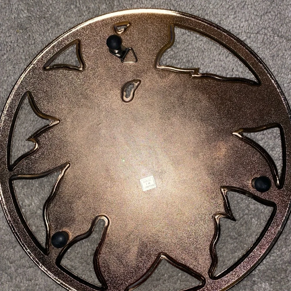 Vintage Made‎ In Japan Poinsettia Trivet Holidays Christmas Decor